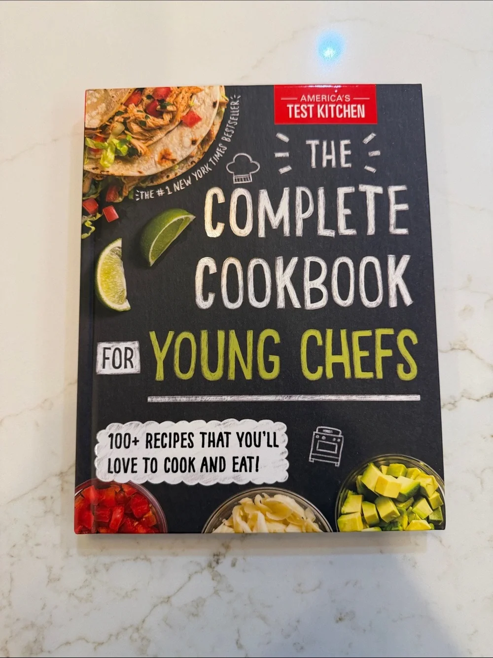 The Complete Cookbook for Young Chefs - Black.  New without tags.